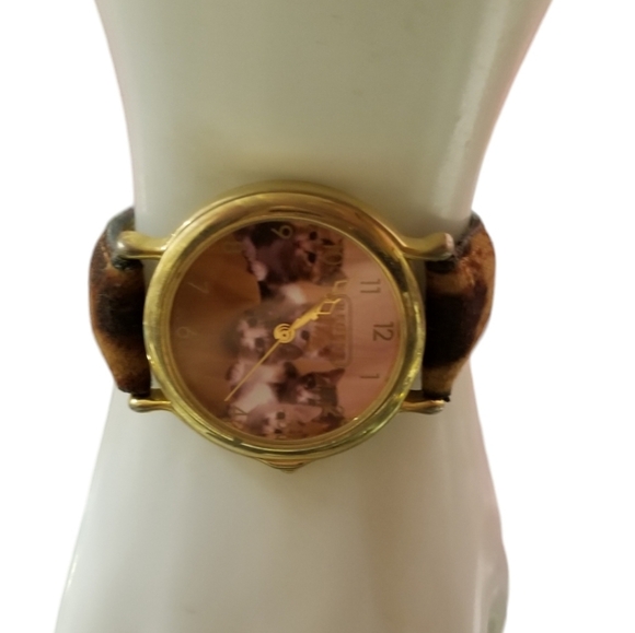 REGENT VINTAGE KITTENS THEME LADIES WATCH - Picture 2 of 9